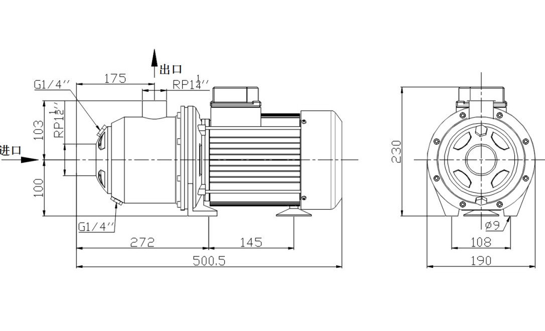 Domestic circulation pump