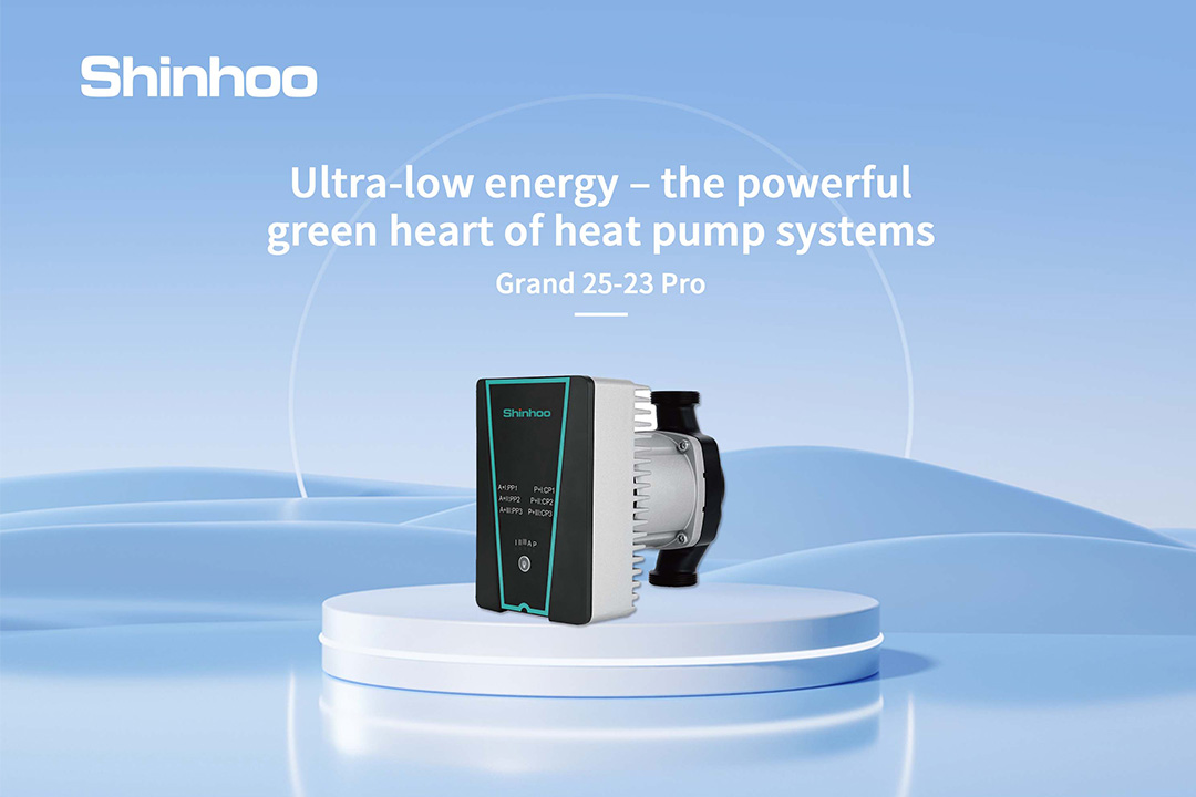 Bomba de alta eficiencia para bombas de calor y sistemas HVAC – Shinhoo Grand 25-23 Pro