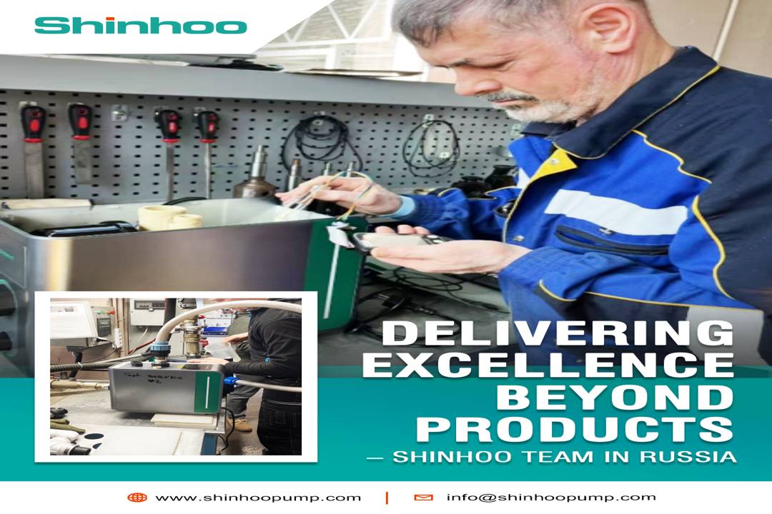 Shinhoo Conducts On-Site Training in Russia for Vandjord on PFM03-30EC Pro