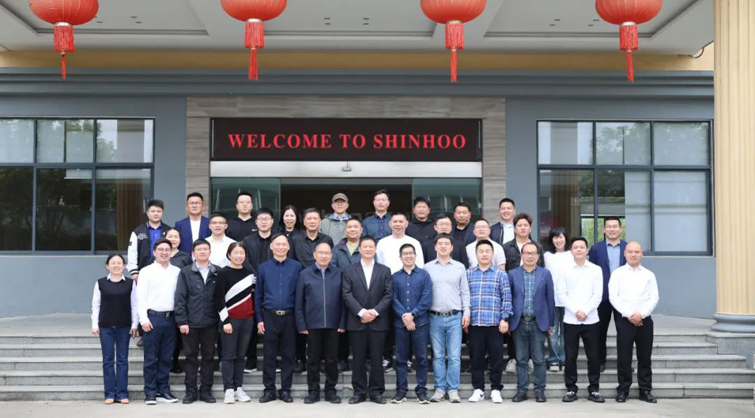 Visita del grupo de estudio de empresarios de la Asociación de Bombas Wenling a Shinhoo 丨 explora nuevas oportunidades para el desarrollo colaborativo